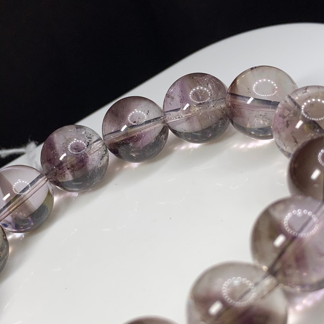 アメジストエレスチャルブレスレット