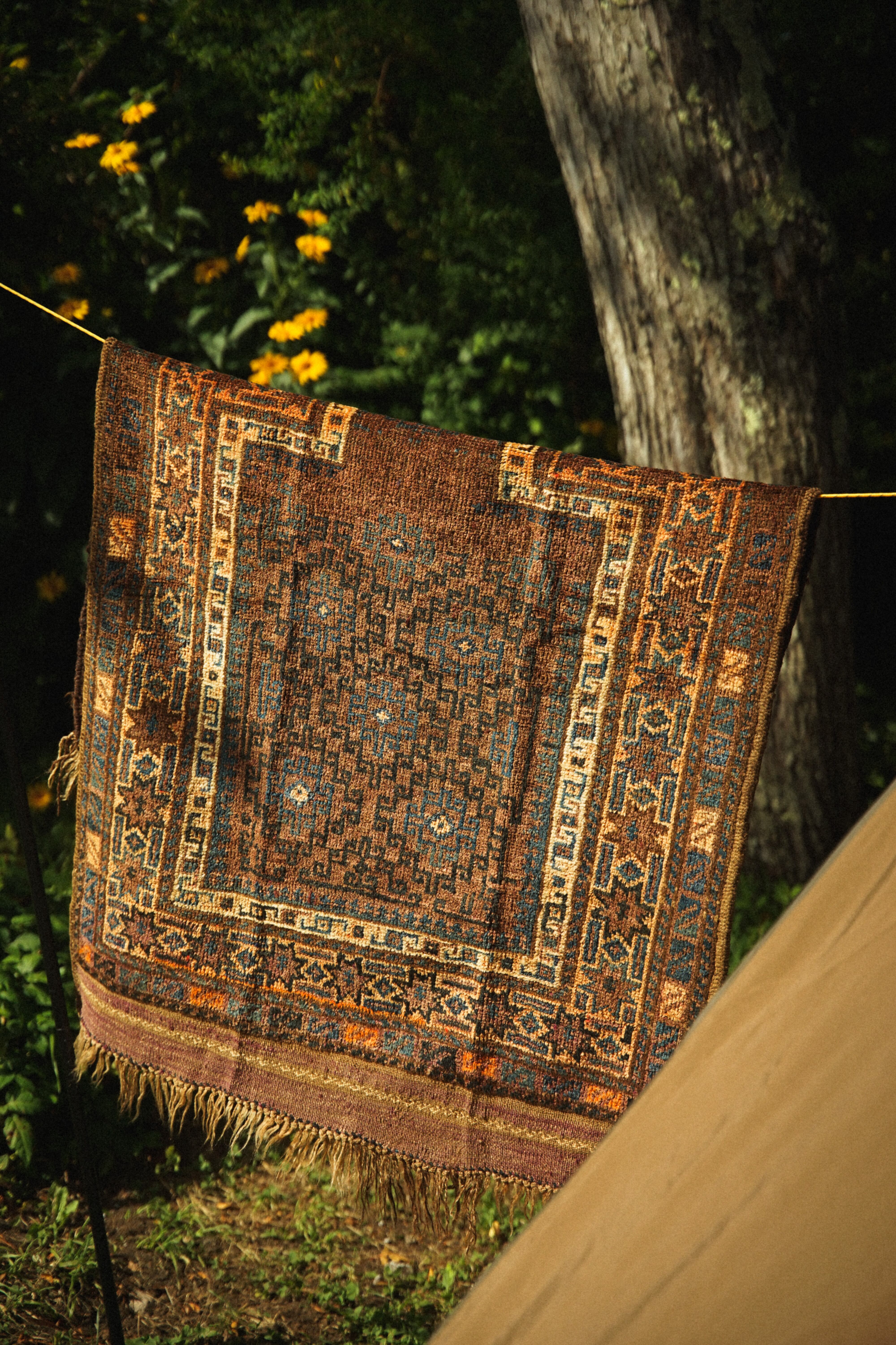 751 -Antique Baluch prayer rug
