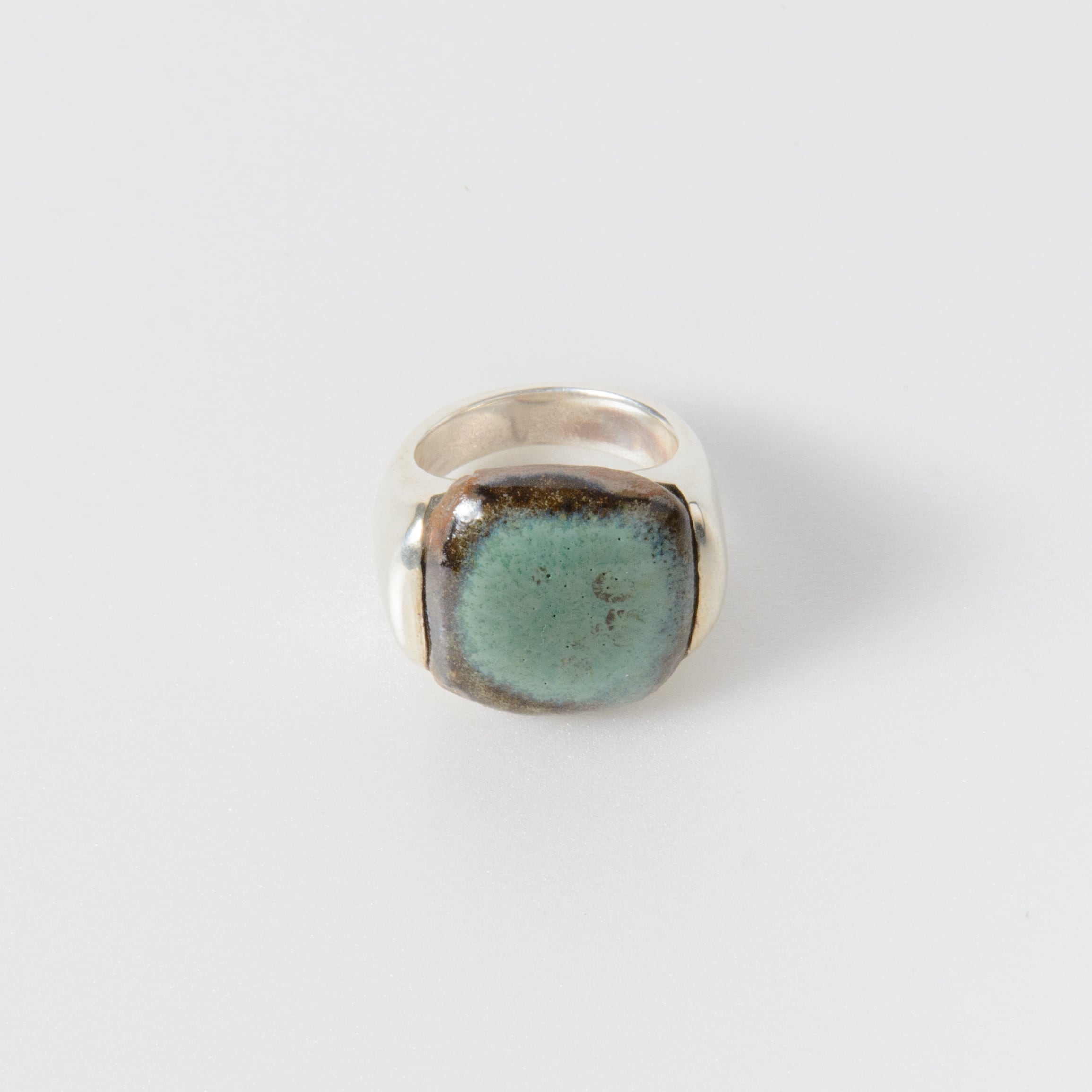陶器リング (Squared pottery ring) | co:do ONLINE SHOP
