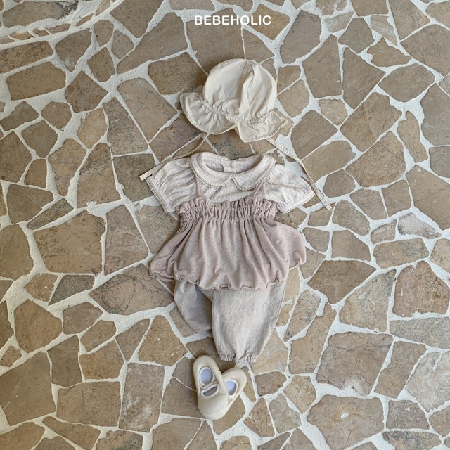 [bebeholic] collar cloud tee