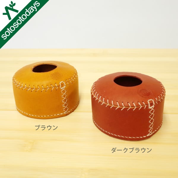 HABIT leather ハビットレザー / OD缶 レザーカバー 110 | sotosotodays