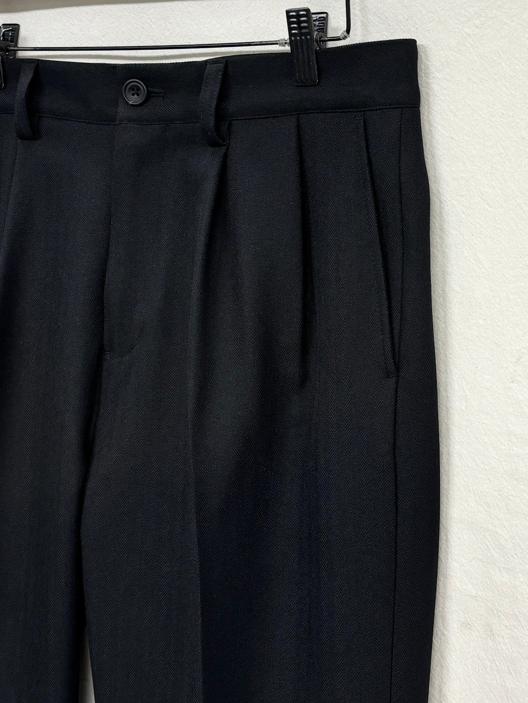 STEAF / NEWS DEALER PANTS (INK BLACK) | THE MODERN AGE