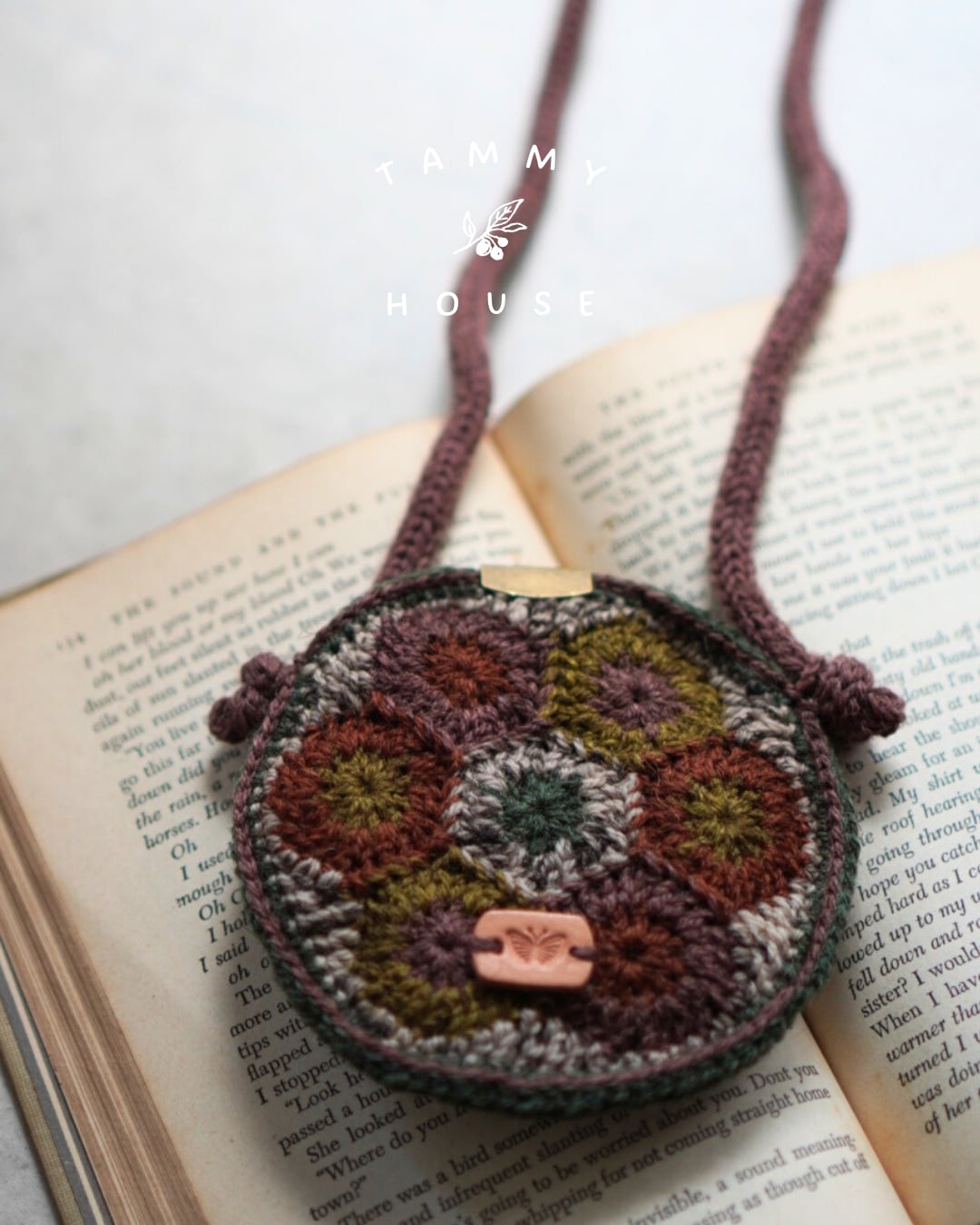 【RUDDY HOUSE × tammy】Vintage Crochet Flower pochette