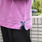 design half button sweat