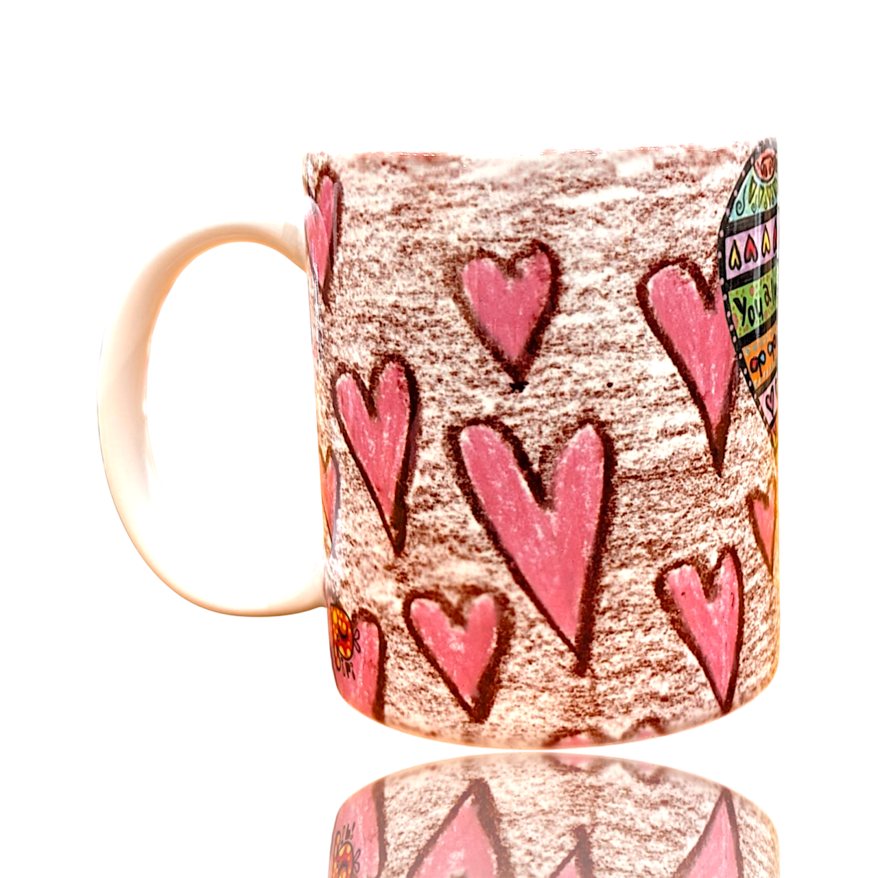 pipi陶器ペアマグカップ とりちゃん(オリジナル専用木箱付き)