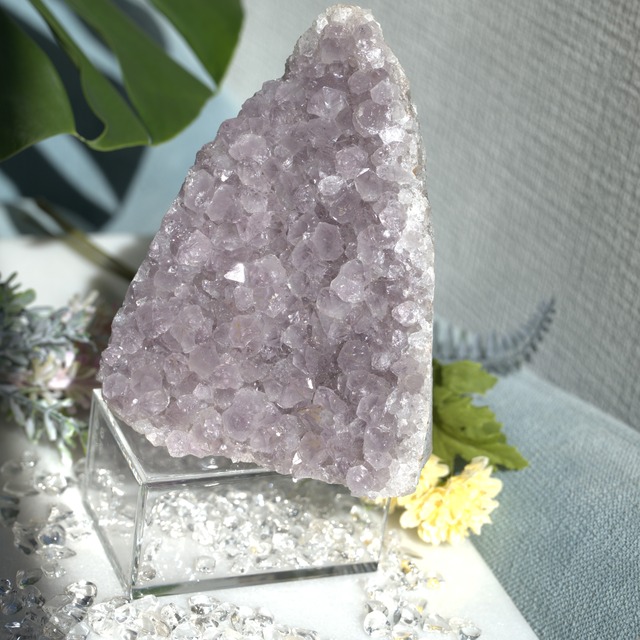 【やさしく包み込み、心を癒す】ラベンダーアメシストカペーラT25_1