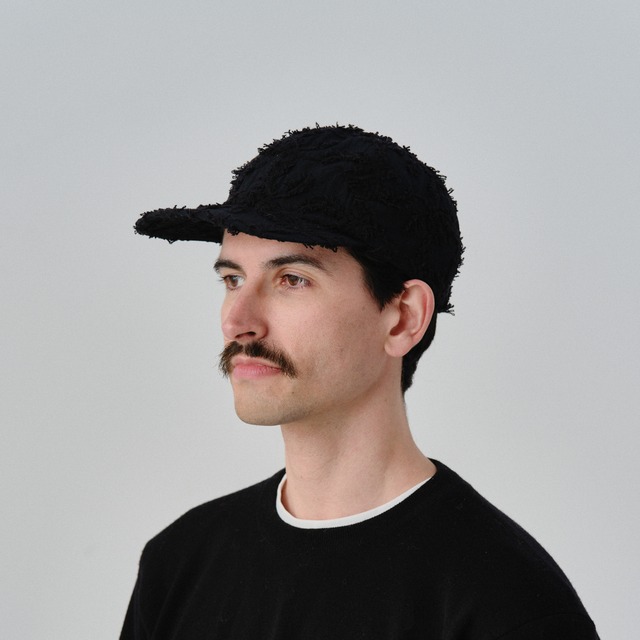 Nine Tailor(ナインテイラー) "Wabiske Cap" -Black×Black-