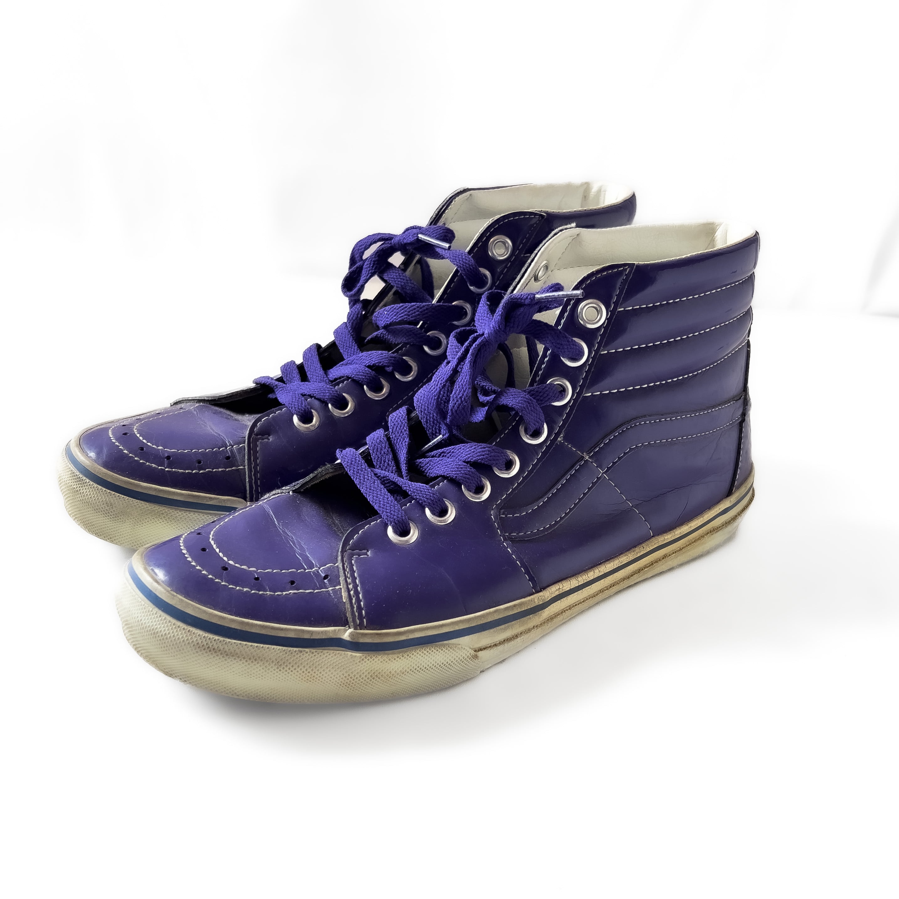 old vans 90s後期 sk-8 HI enamel purple US11 ヴァンズ スニーカー 90