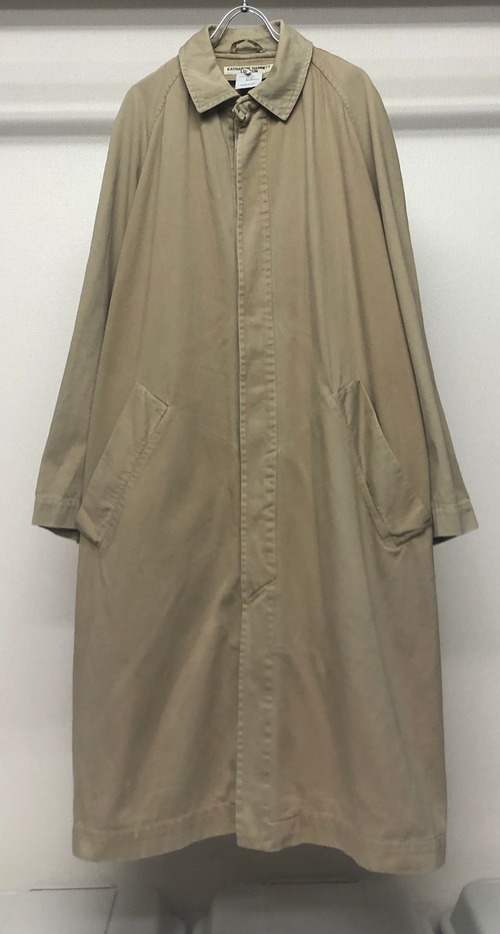 1980s KATHARINE HAMNETT CLASSIC MAC WITH LINING