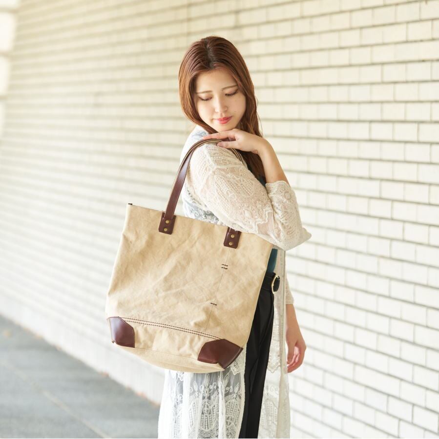 rena 豊岡(レナ トヨオカ）cheviot(NEWモデル）六号蝋引き帆布・バイオ