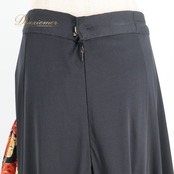フラメンコ 衣装 prima boutique プリマブティック ファルダ スカート ブラック系 オレンジ系 レッド系 黒 オレンジ 赤 ボランテ フリル レース ダンス パーティ 発表会 レッスン 練習 花柄 かわいい