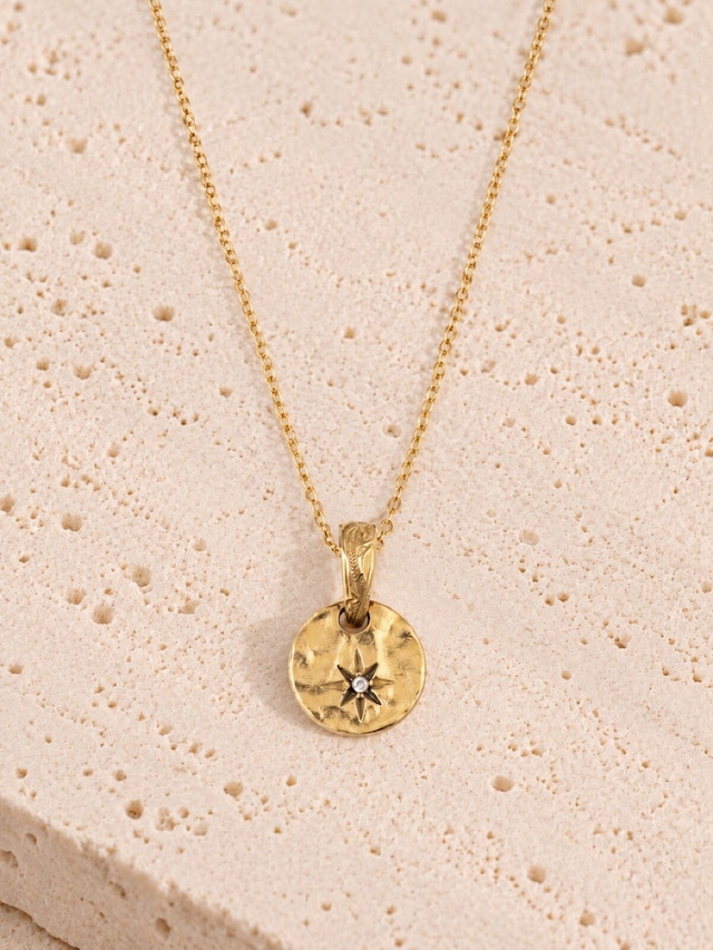 316L hawaiian petit sun necklace  #n15