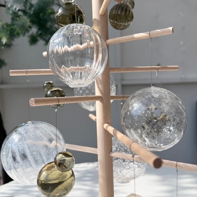 はるら工房 岩村志野 オーナメント 大 クリア | ihana design(イハナ