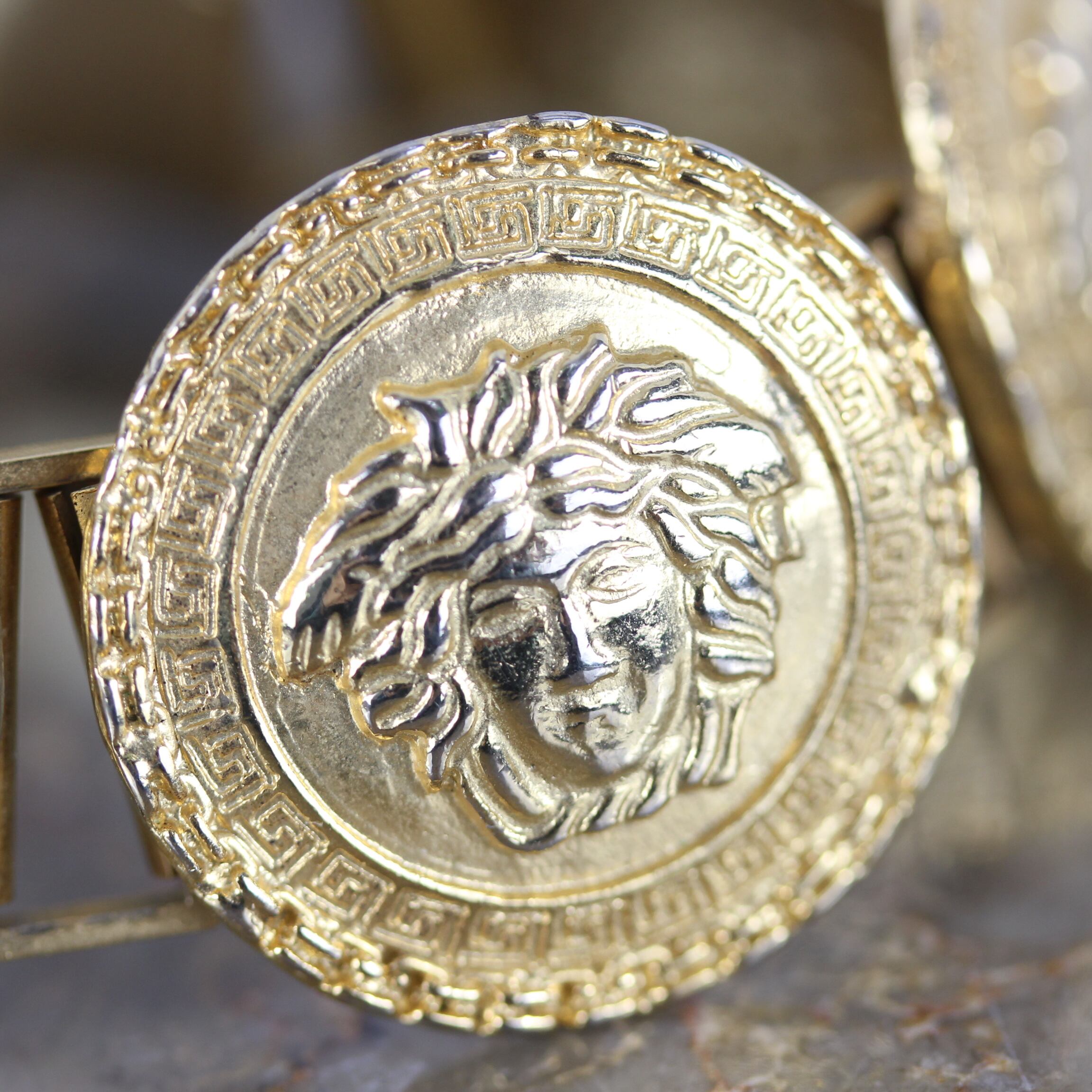 GIANNI VERSACE LOGO CHAIN BRACELET/ジャンニヴェルサーチロゴ