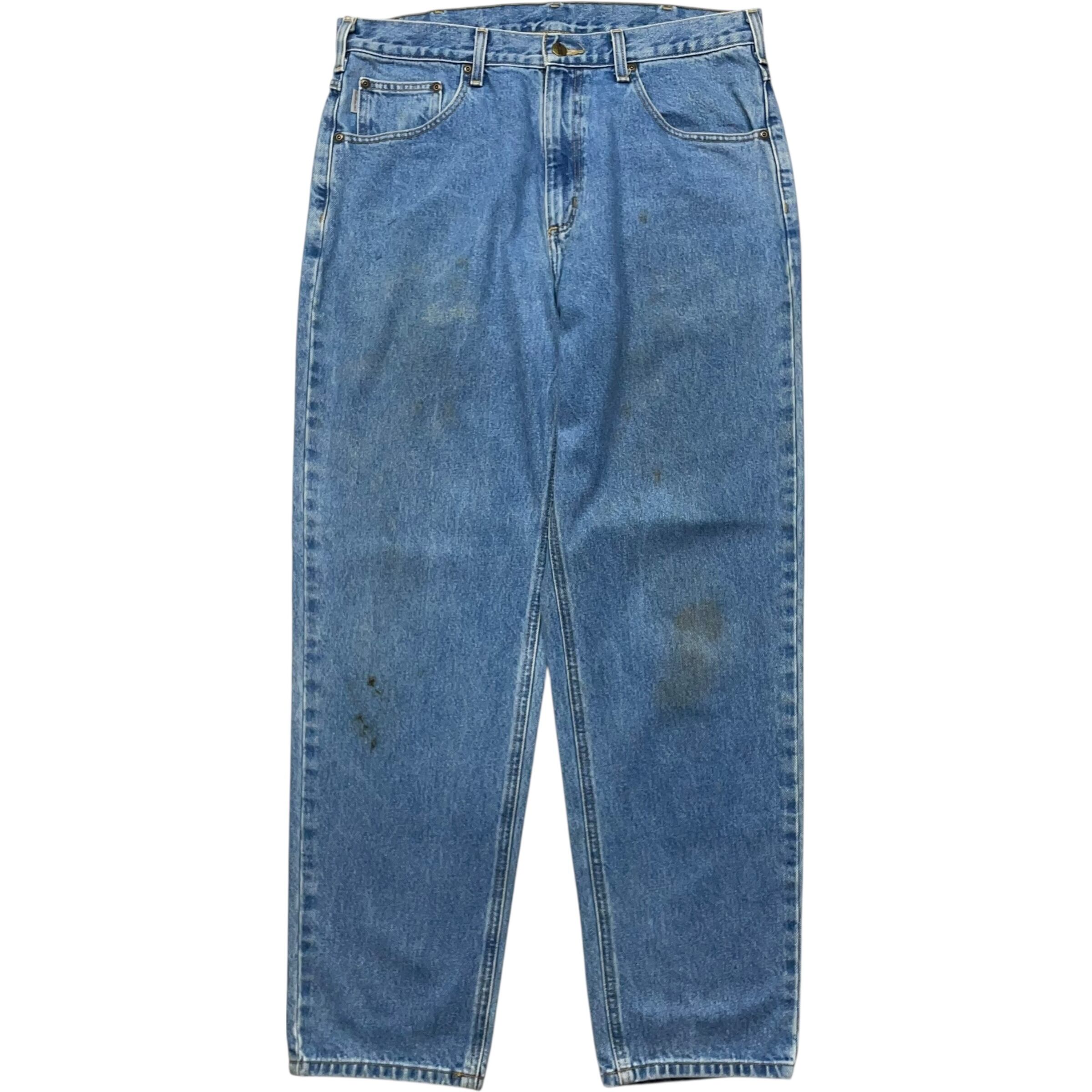 実寸W34 L30》Levi's リーバイス 501 デニムパンツ 色落ち USA製 90
