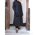 THE HINOKI コットン馬布シャツドレス#TH19S-2ブラック
