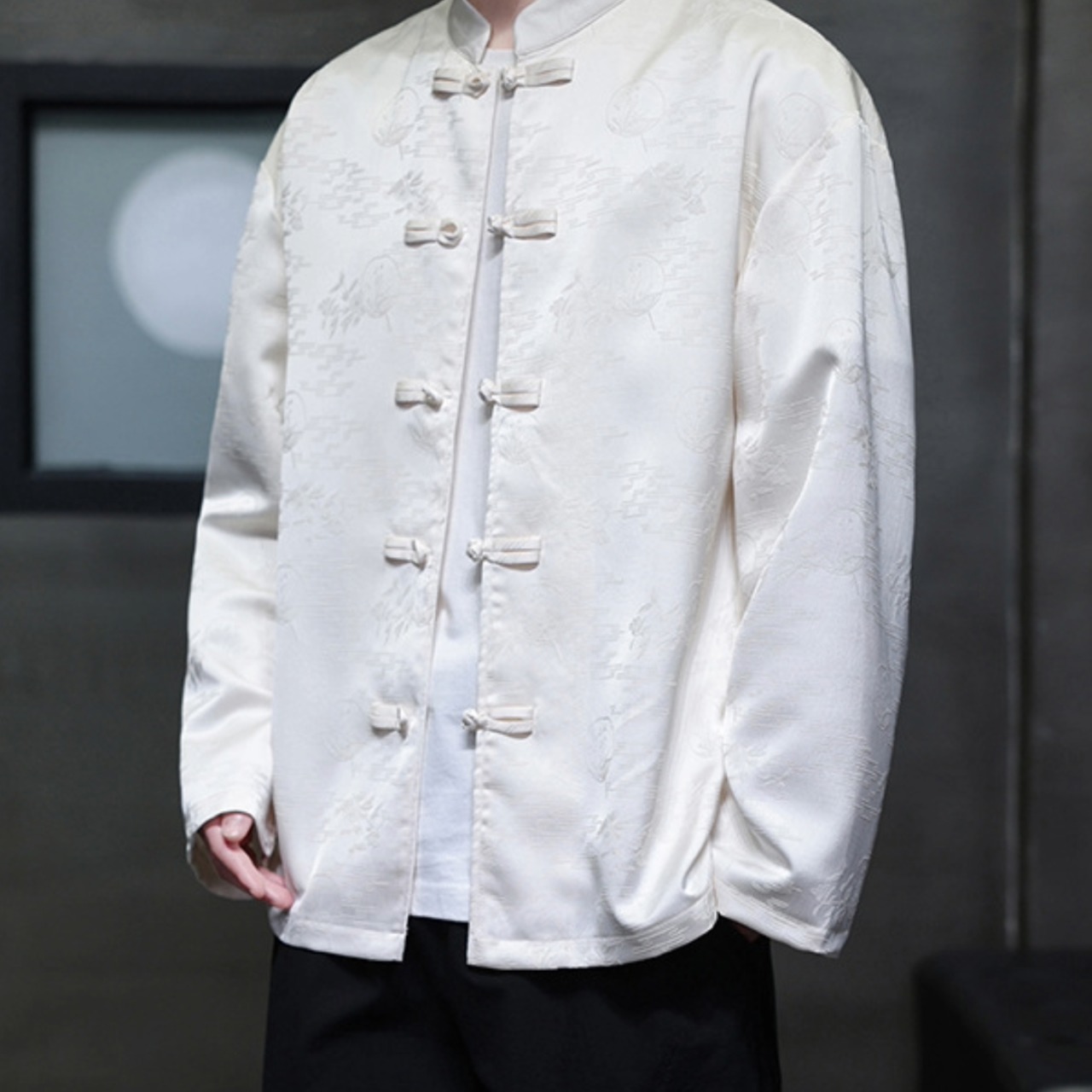 Frog Button Stand Collar Jacket TB2424・画像5