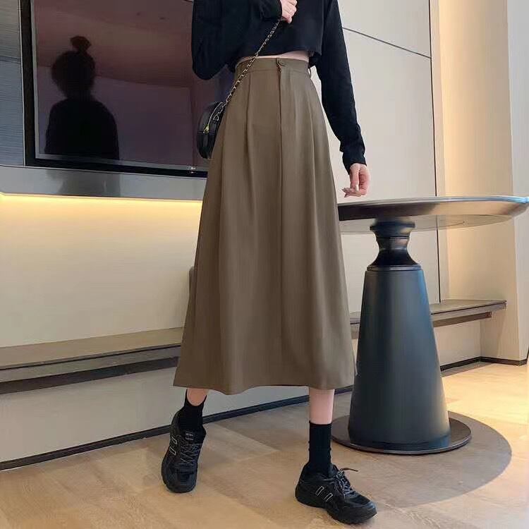 フレアロングスカート