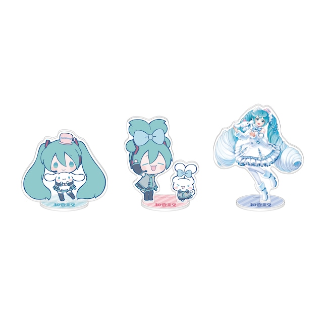 初音ミク×シナモロール　アクリルスタンド