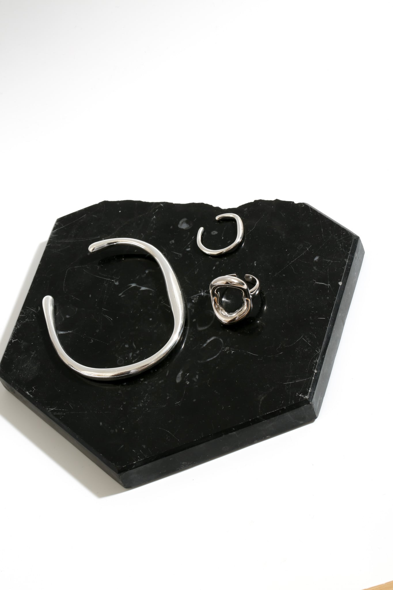 s925 Asymmetry Bangle | Lncs