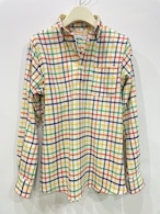 <SOUTIENCOL> REMAKE-POLO CANCLINI フランネル長袖シャツ