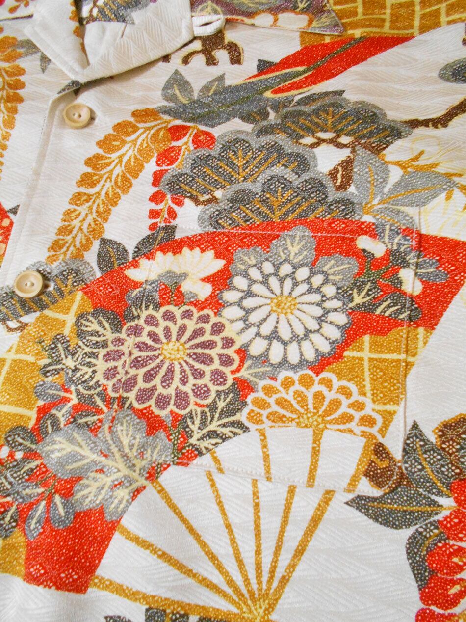 着物アロハシャツ Kimono Hawaiian Shirt AL-867/L | onomick