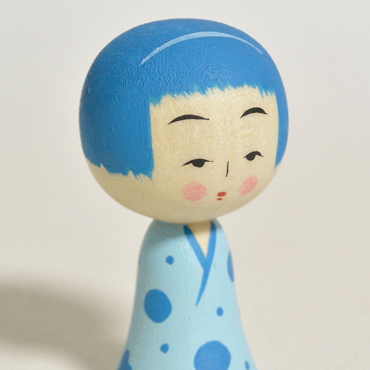 キャンディさんこけし 約2寸 約6cm 鈴木明 工人（作並系）#2329
