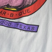 92's Salt Lick BBQ pig print tee