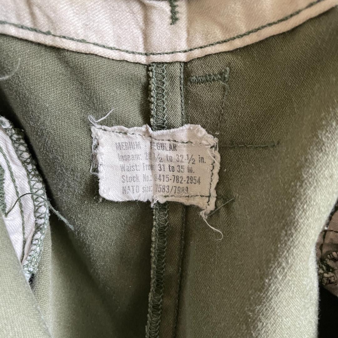 GD237 アメリカ軍 US ARMY M65 軍パン フィールドパンツ M/R