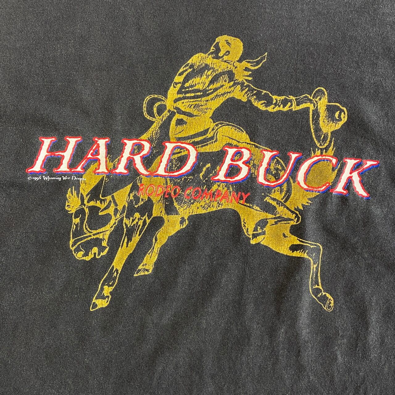 90年代 USA製 hard back ロデオカンパニー 企業 バックプリントTシャツ