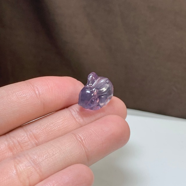 20.可愛いうさちゃん･フローライトうさぎ