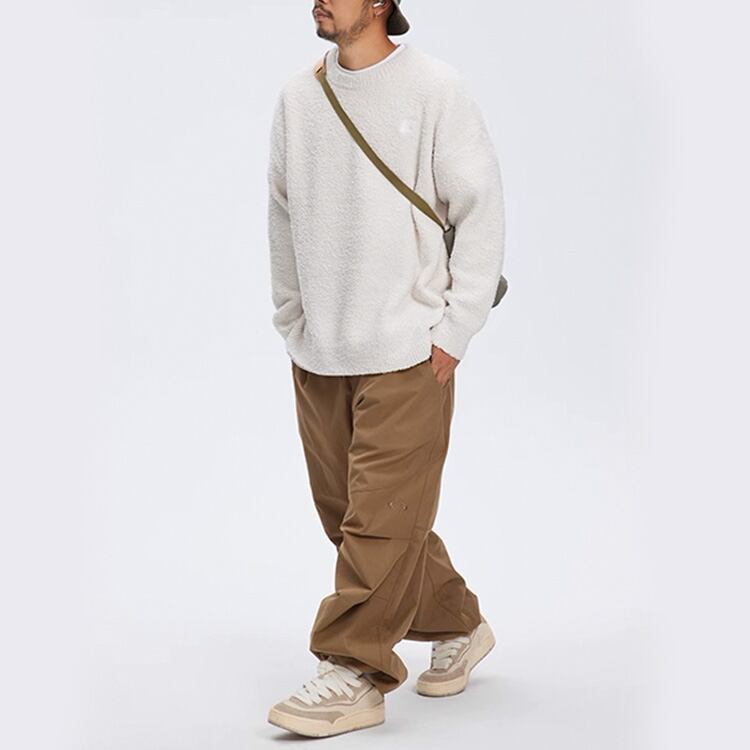 ★SINGLE-SIDED VELVET ROUND NECK SWEATER　　　A0834