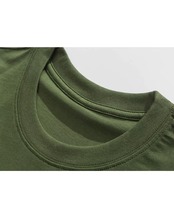 クルーネックプリント半袖Tシャツ S0524