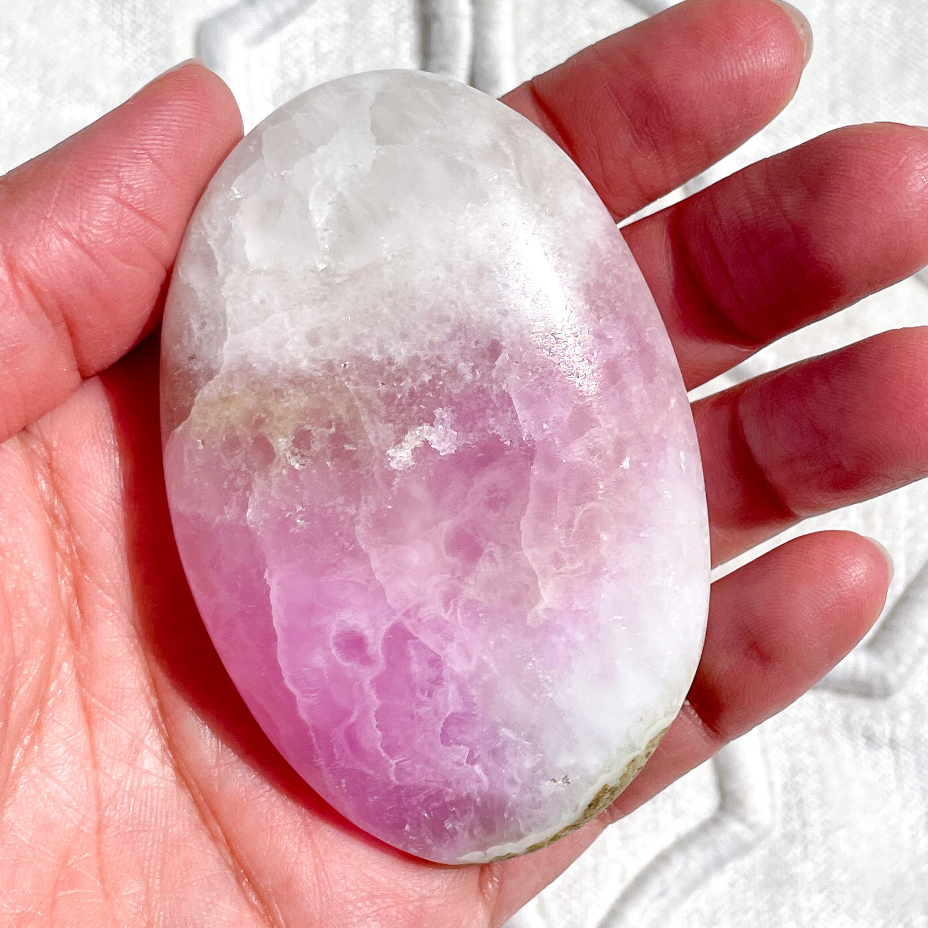 ピンクアラゴナイトパーム1点限りNo.669 ピンクアラゴナイトパーム1点