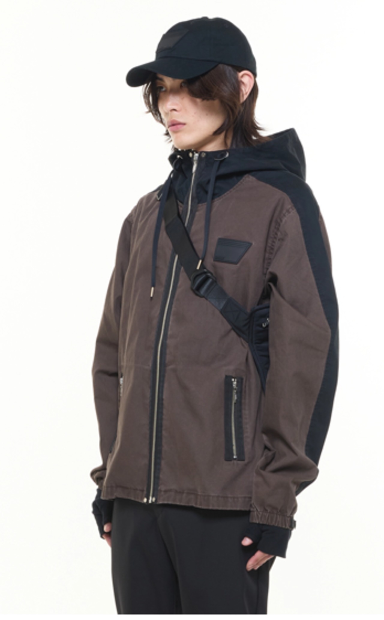 【25AW】SHOOP / DISTRESSED ZIPPER PULLOVER / ブルゾン - 2