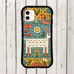 受注生産 iPhoneケース カラフル装飾のサイケフォーク｜民芸装飾 PSYF039A