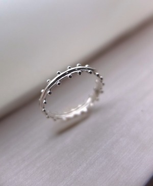 suit silver ring