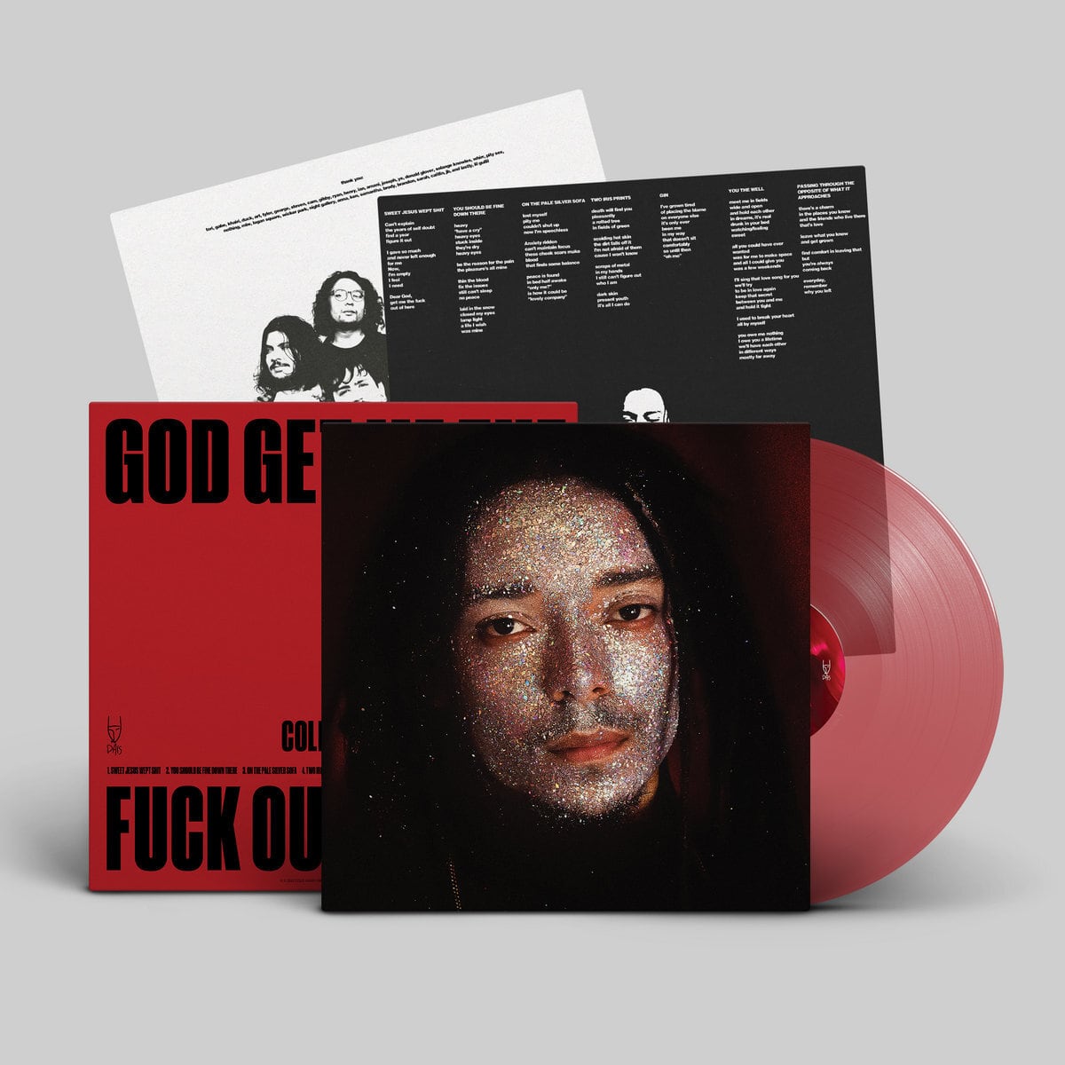 COLD GAWD / God Get Me the Fuck Out of Here（400 Ltd Clear Red LP）