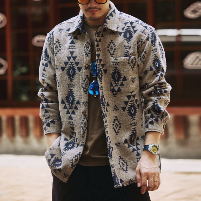 Heavyweight Jacquard Shirt(GV209)