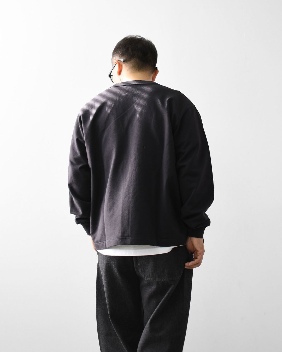 DANTON [ダントン] M COTTON TERRY V-NECK CARDIGAN [DT-C0406CIN