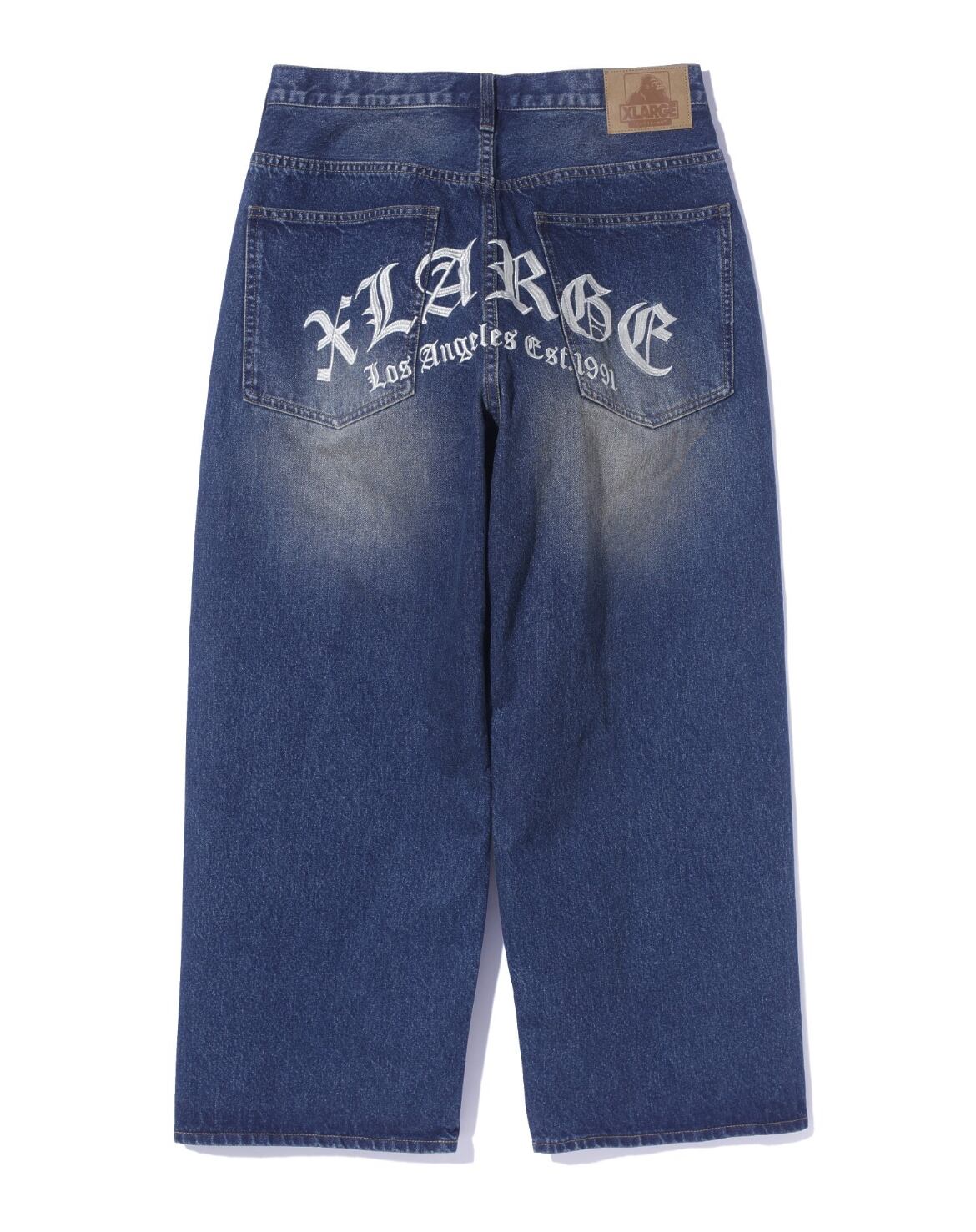 スケートボード XLARGE BAGGY DENIM PANTS XLARGE OLD ENGLISH BAGGY DENIM PANTS | バイシクルショップサイトウ