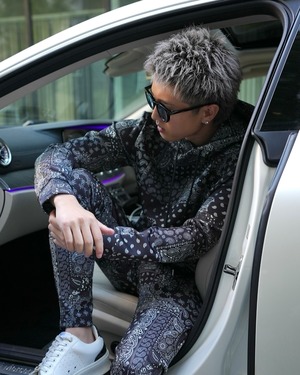 LUXURY STRETCH PAISLEY PANTS【BEL24-012】