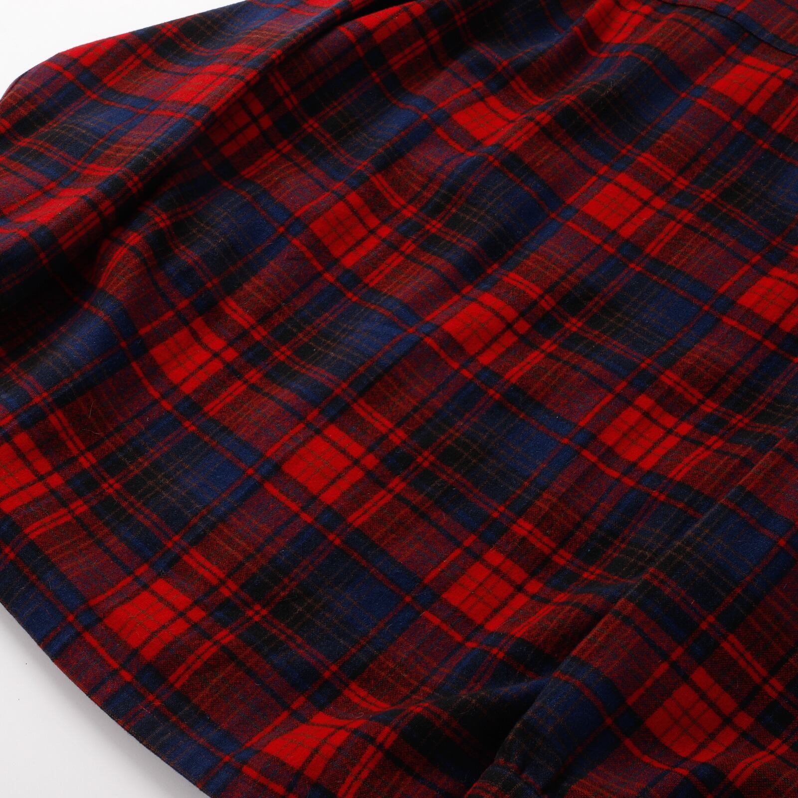 美品】70s PENDLETON ombre check wool shirts made in USA big size