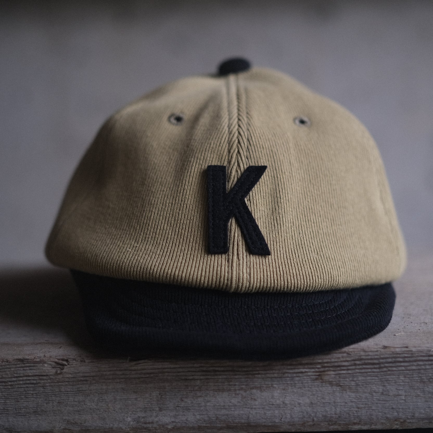 【Jackman】GG Rib BB Cap Moss x Black