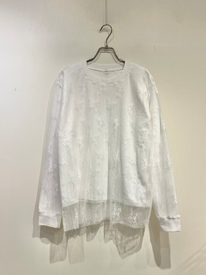 MARECHAL TERRE　レースレイヤードトップス