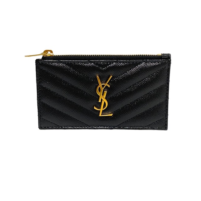 Yves Saint Laurent サンローラン コインケース ブラック 10358-202305