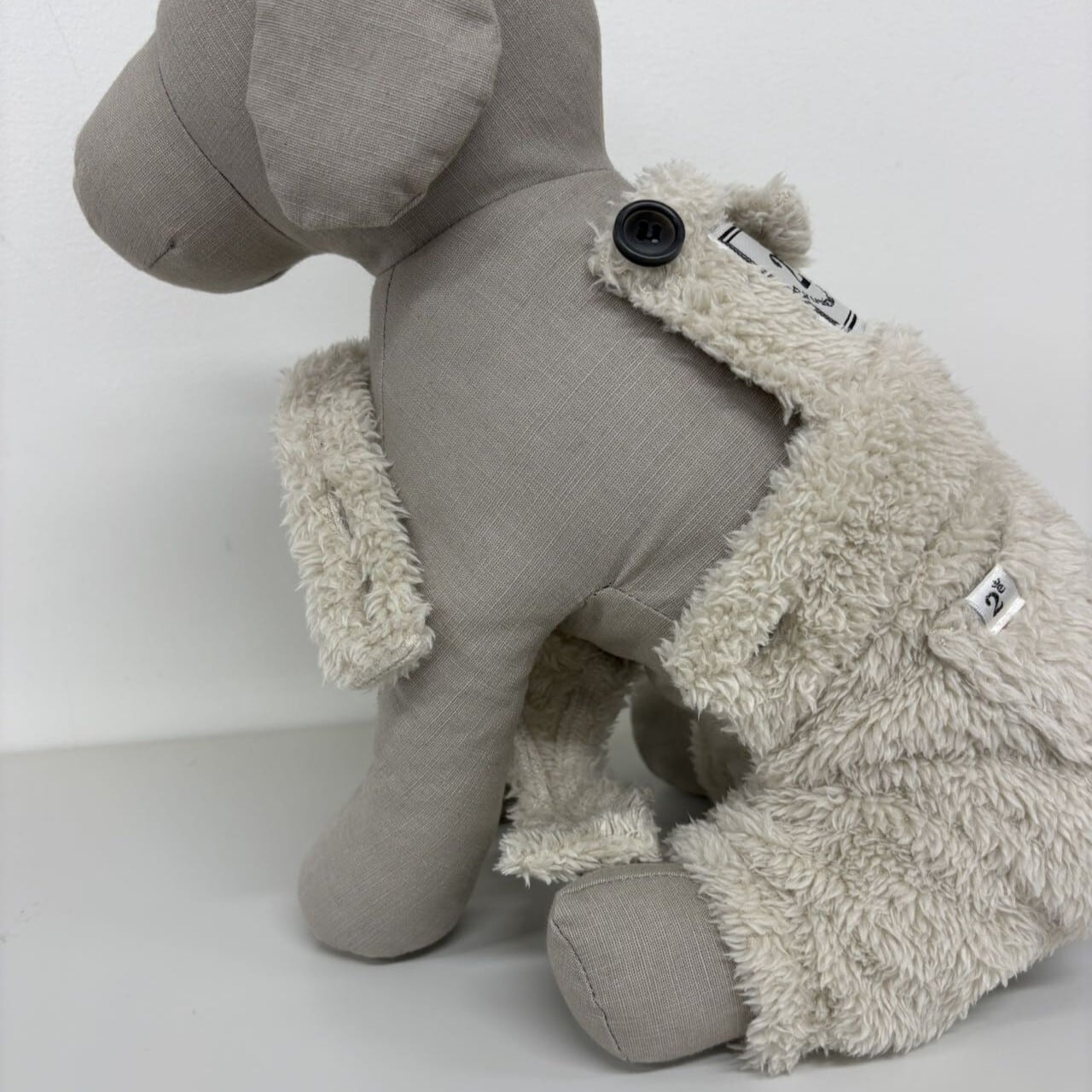 252510 大型犬サイズ］フリースオーバーオールB5Lまであります | 犬服