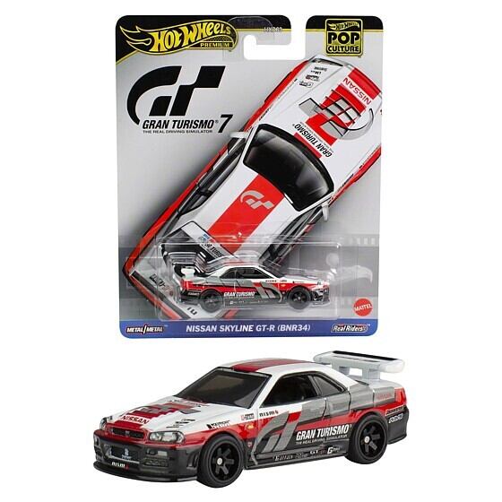 ホットウィールグランツーリスモ ポップカルチャー r34 10台 無き