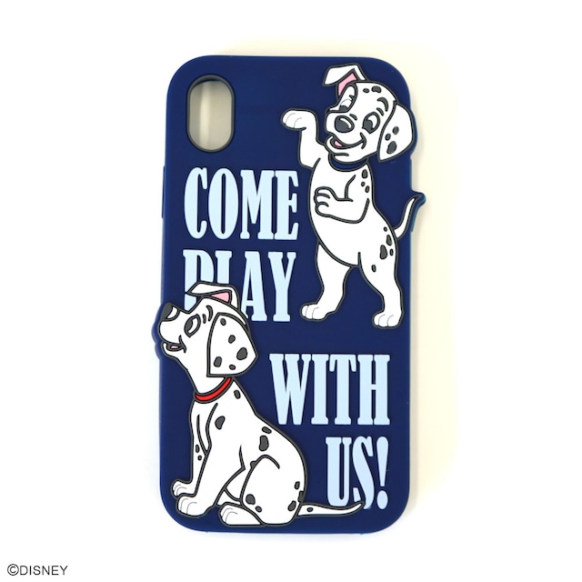 DISNEY/SILICONE iPhone XRケース YY-D058 NV