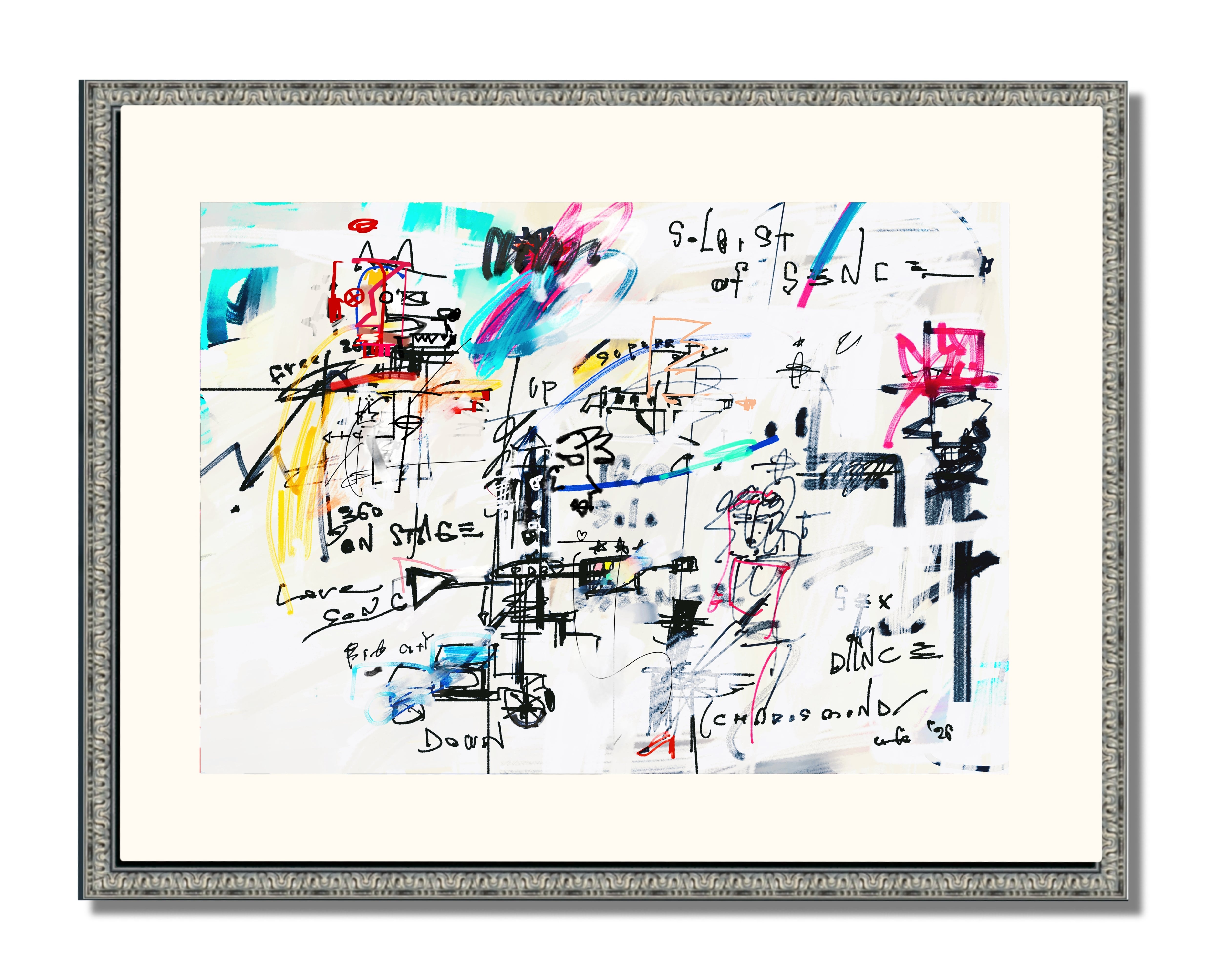 フレーム込み「U-GO THE ARTWORK」グラフィティ 絵画 フレーム込み「U-GO THEARTWORK」グラフィティ 絵画 フレーム込み「U